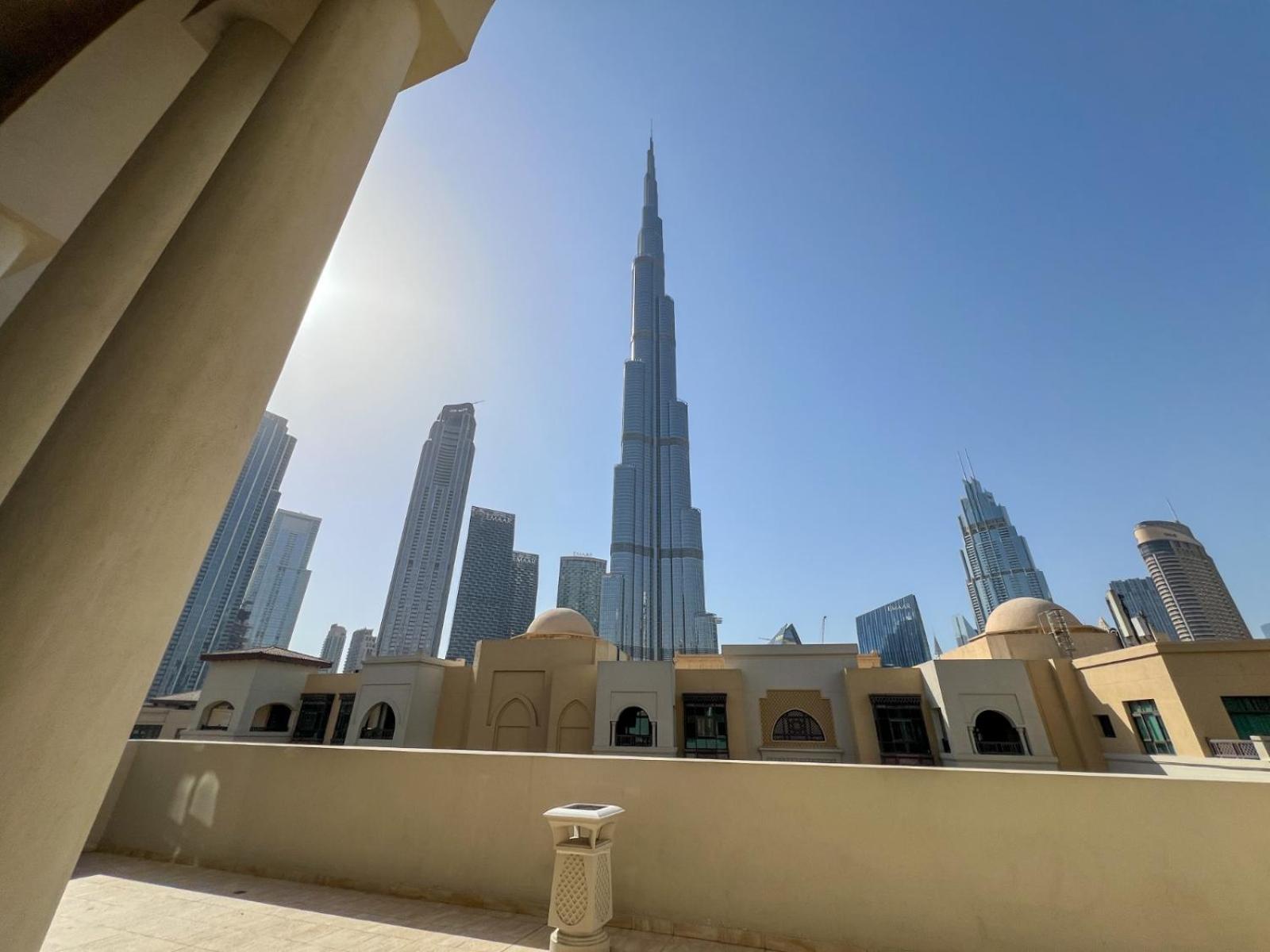 Durrani Homes - Unique Garden Apt At Souk Al Bahar Besides Dubai Mall & Burjkhalifa With Private Jaccuzi Exterior foto